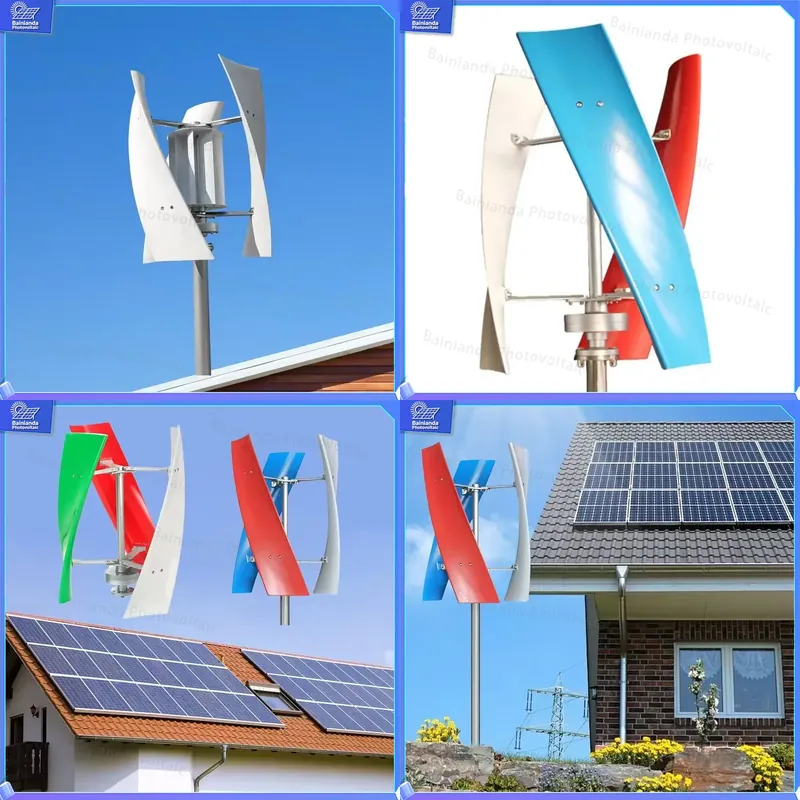 5KW Hybrid Solar Wind Turbine  - Renewable Energy Solutions recension och pris