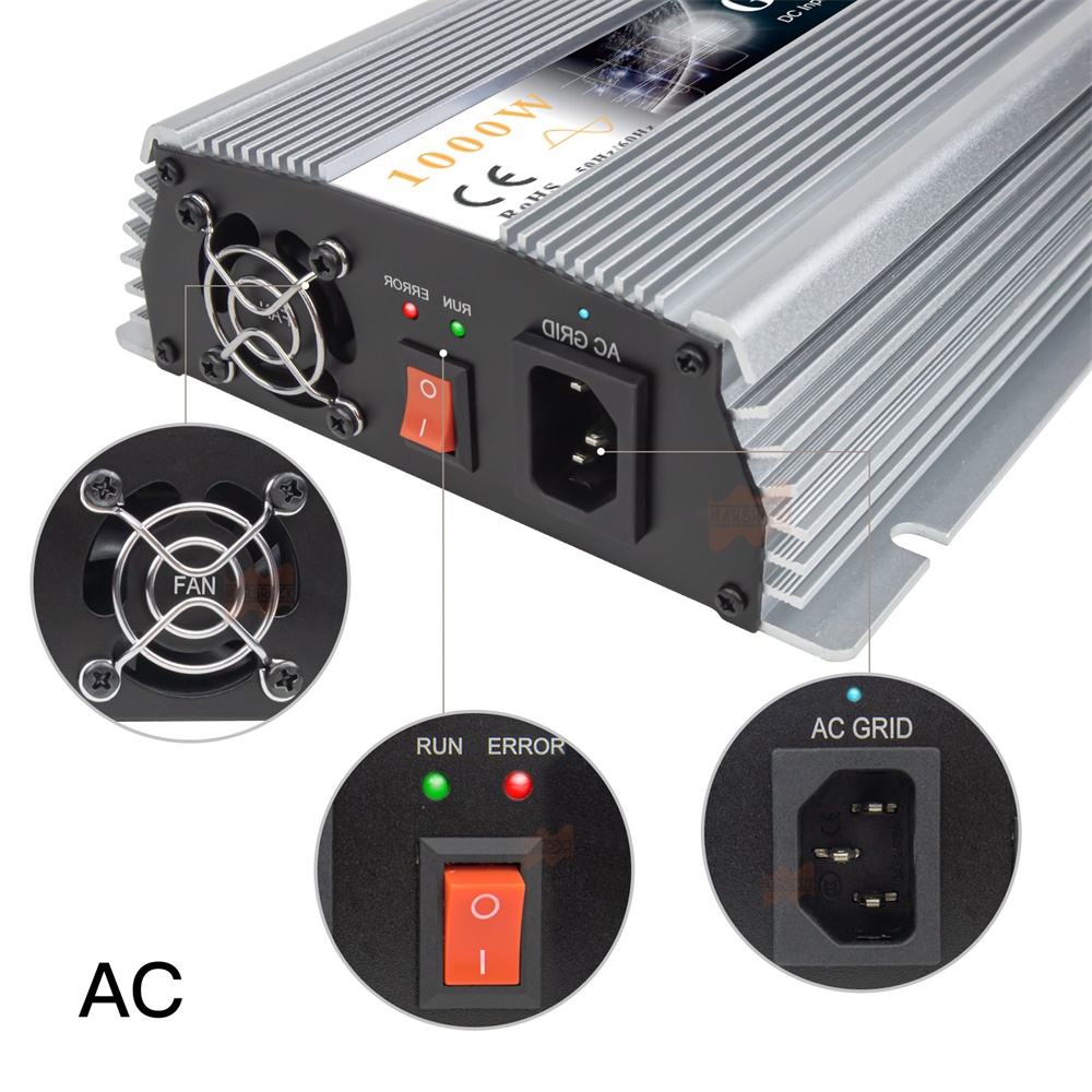 1000W 1300W 1400W Grid Tie Mic - Grid Tie Micro Inverter recension och pris