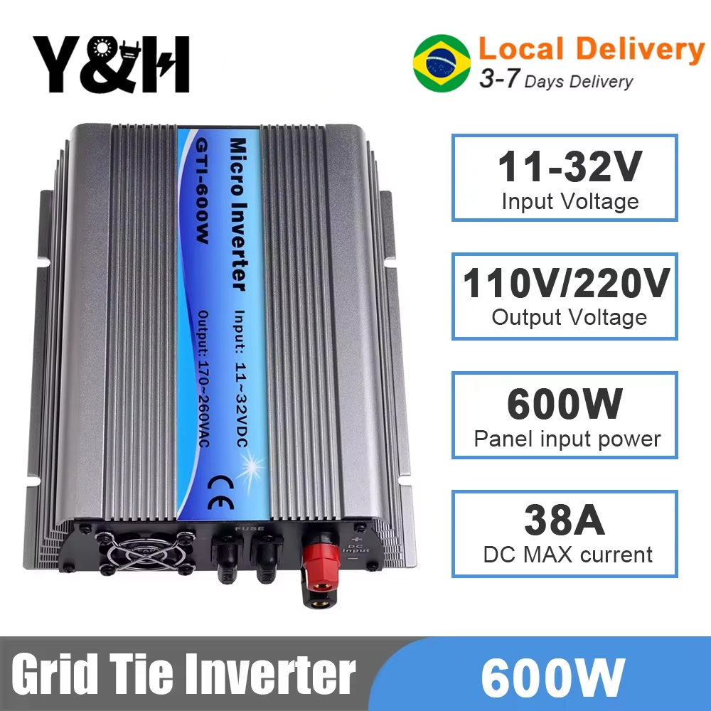 Y&H 600W MPPT Solar Grid Tie I - Grid Tie Micro Inverter recension och pris