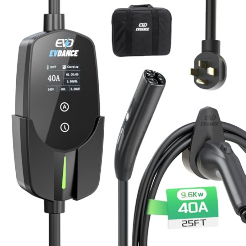 EVDANCE Portable EV Charger fo - Ev Charger Wallbox recension och pris