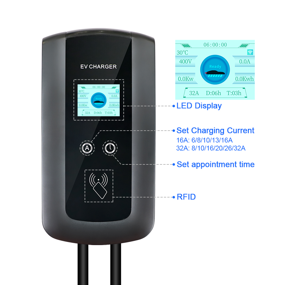 Kolanky 32A 7.2/22KW EV Chargi - Ev Charger Wallbox recension och pris
