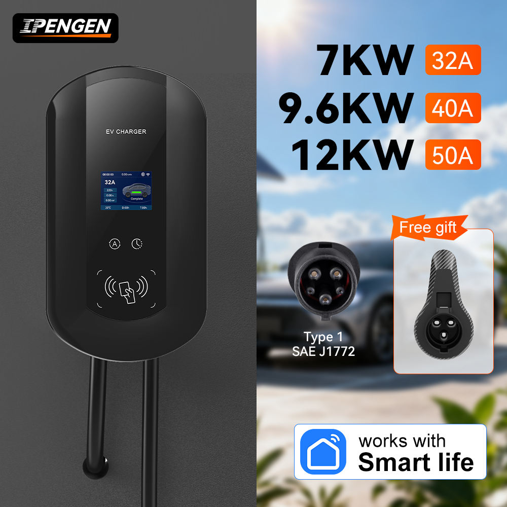IPENGEN 32A/40A/50A EV Chargin - Ev Charger Wallbox recension och pris